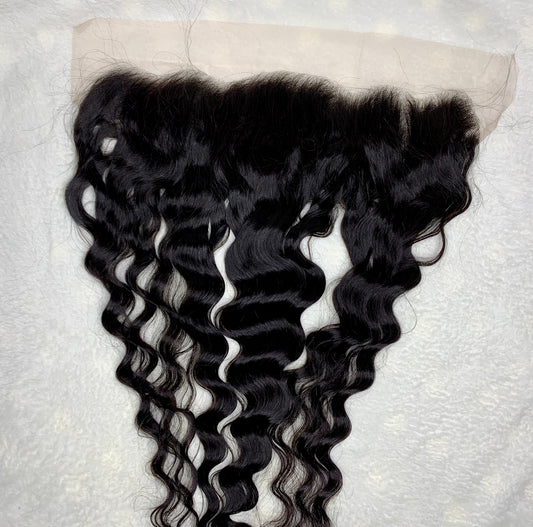 13x4 Transparent Lace Deep Wave